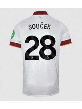 West Ham United Tomas Soucek #28 Rezervni Dres 2024-25 Kratak Rukavima